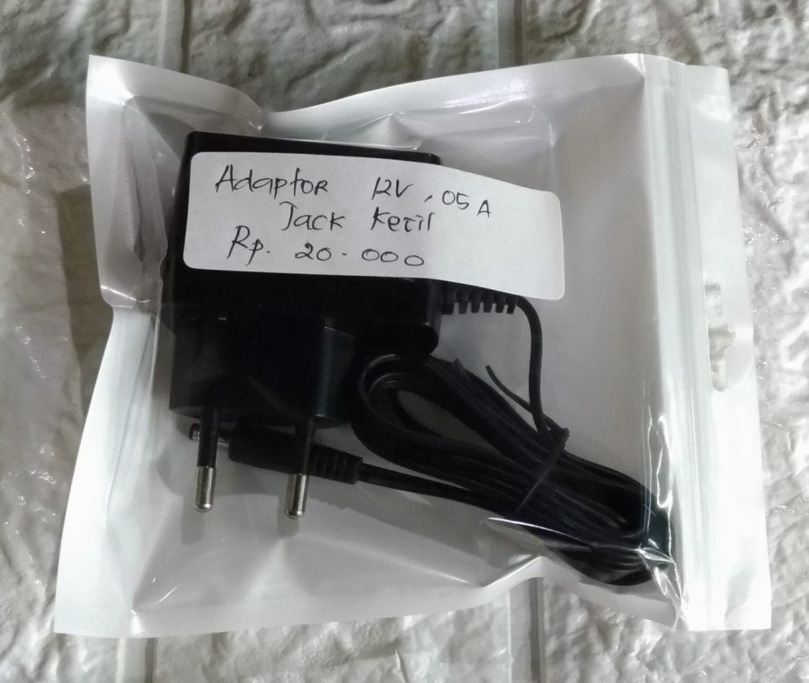 Adaptor 12v 0.5a Jack Kecil 1