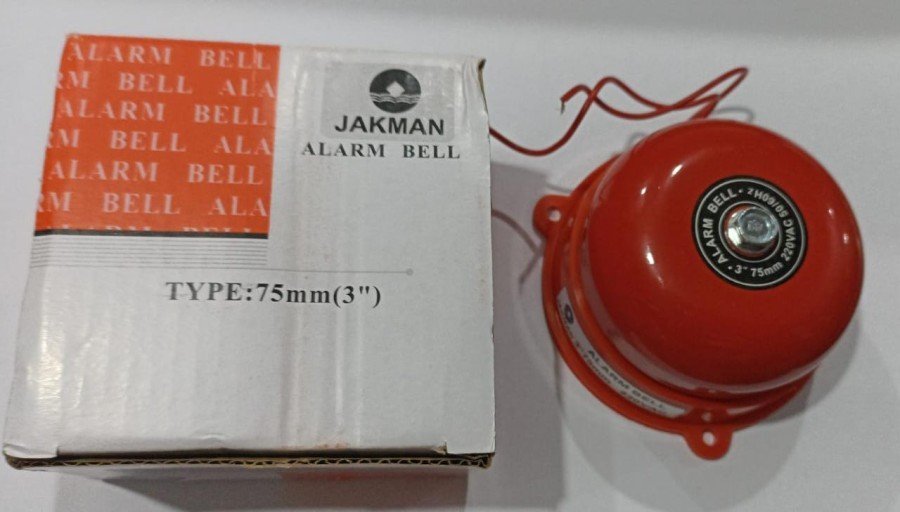 Alarm Bell Kring 75mm 3 Inci AC 220V Bell Sekolah Alarm Peringatan 1