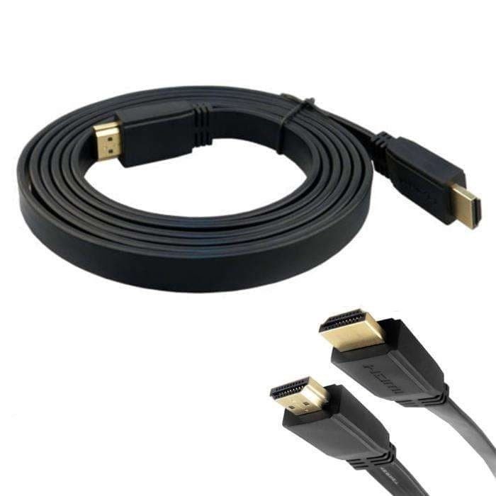 KABEL HDMI TO HDMI FLAT VERSI 1.4 3D 1080P MALE to MALE HDMI 1