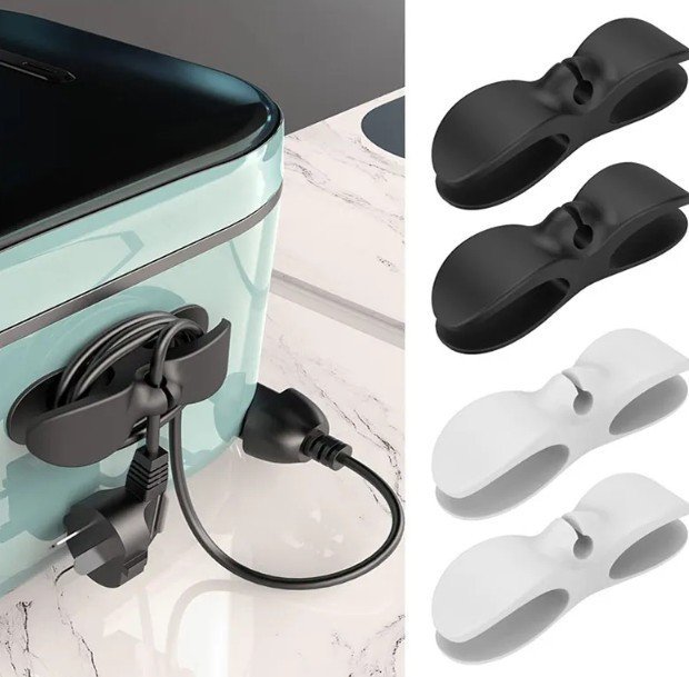 Penggulung Kabel Tempel Multifungsi Holder Klip Organizer Kabel 3