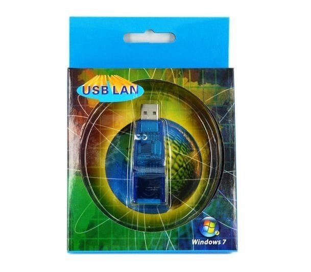 USB LAN ADAPTER BIRU USB TO ETHERNET RJ45 BIRU 1